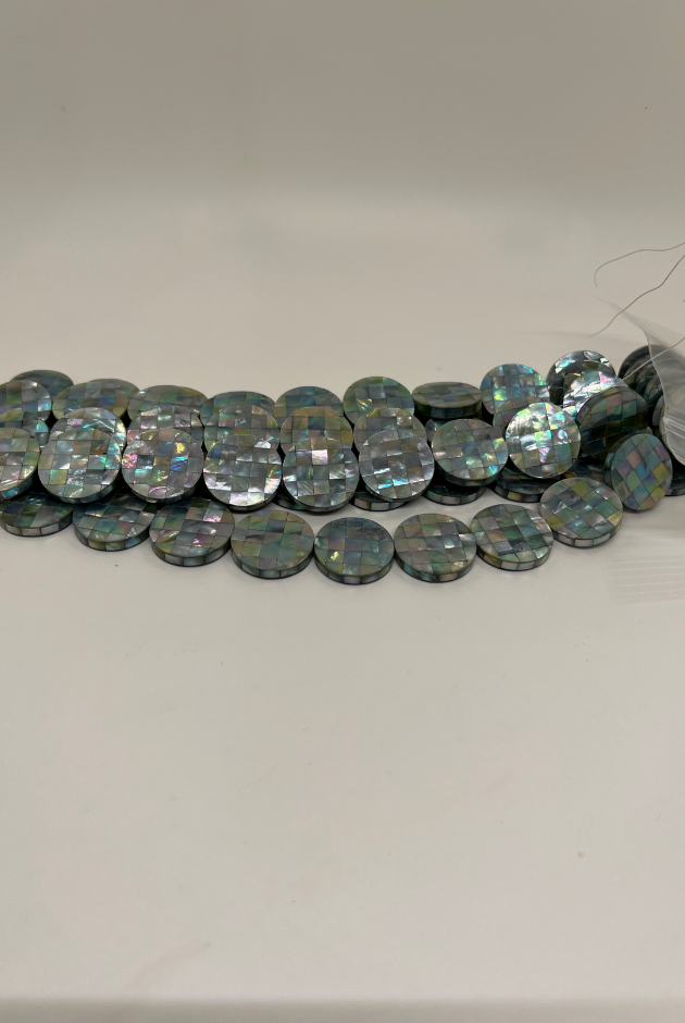 Fire Opal Blocking Round Bead Strand